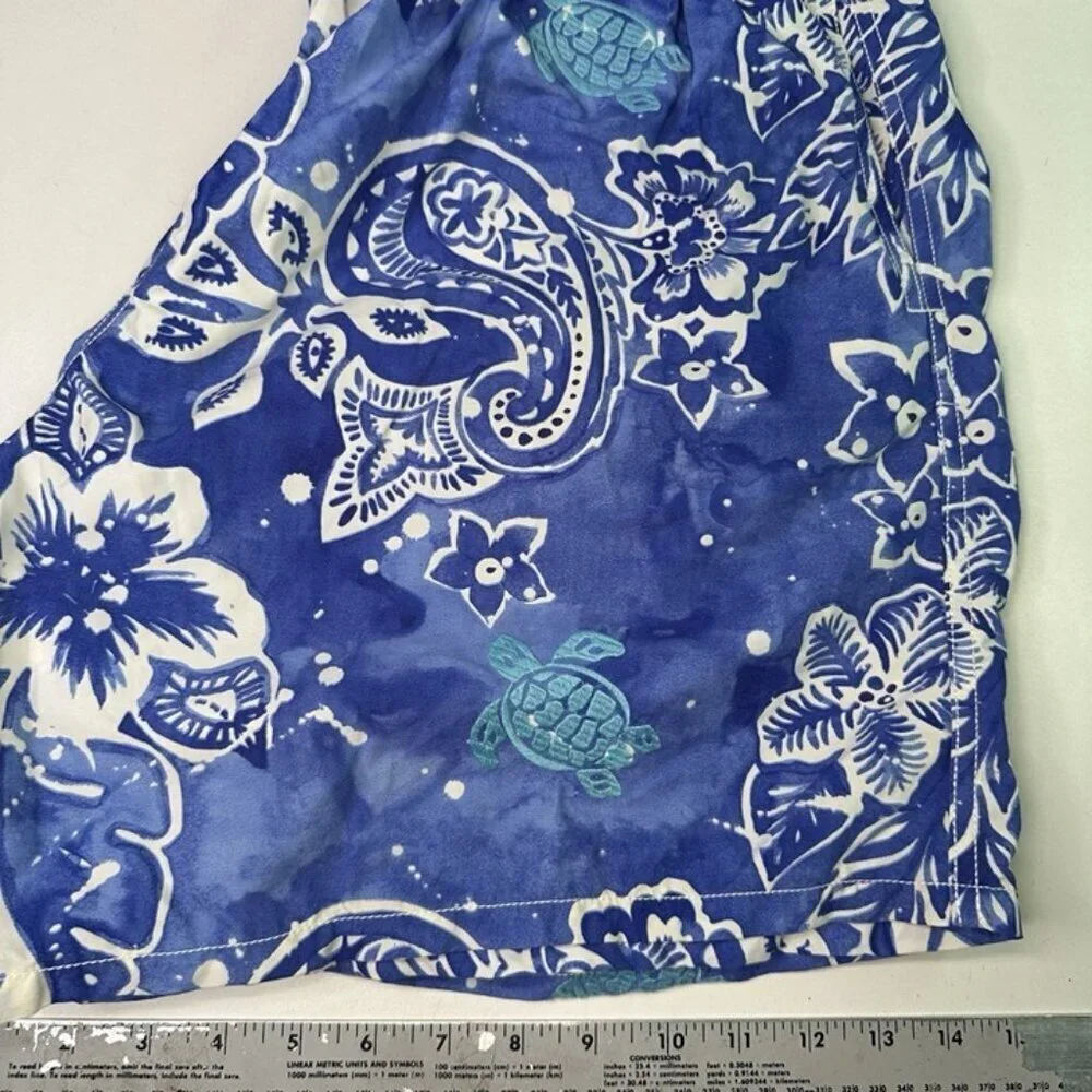 VILEBREQUIN Blue Swim Trunks Bathing Shorts XXL, 3XL $350